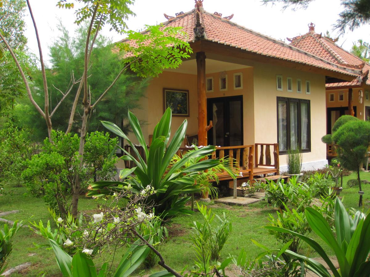 Jepun Bungalows Ilhas Gili Exterior foto