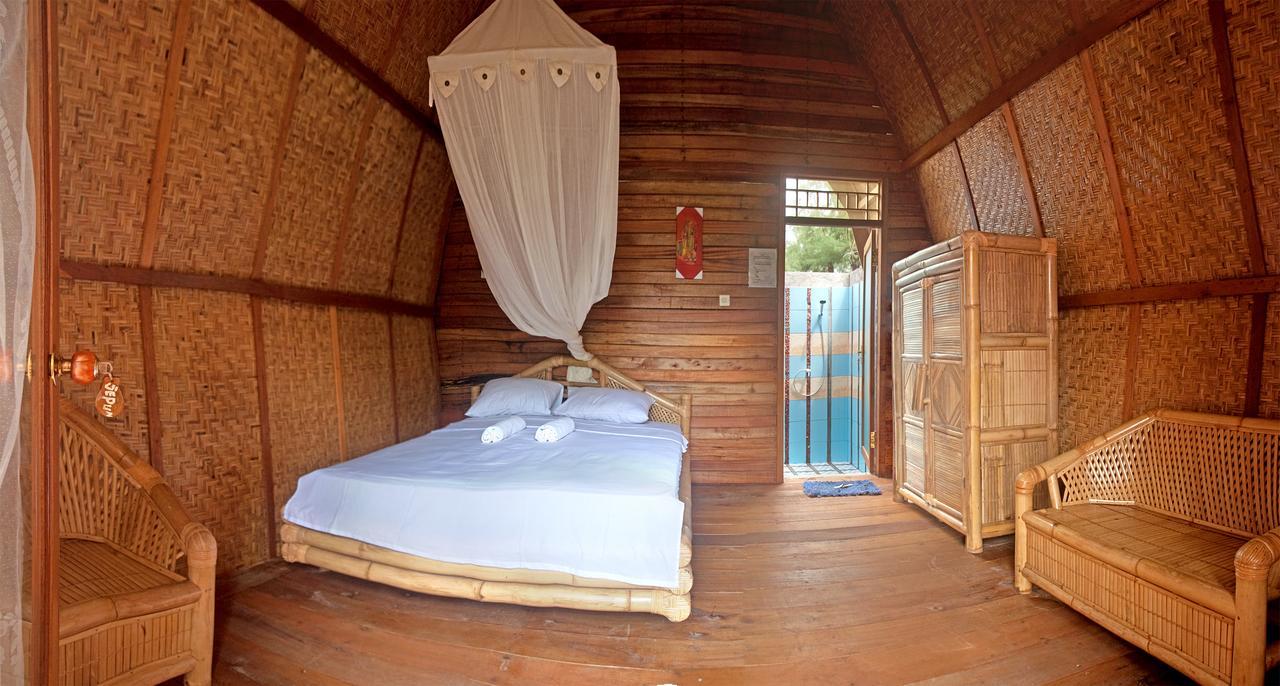 Jepun Bungalows Ilhas Gili Exterior foto