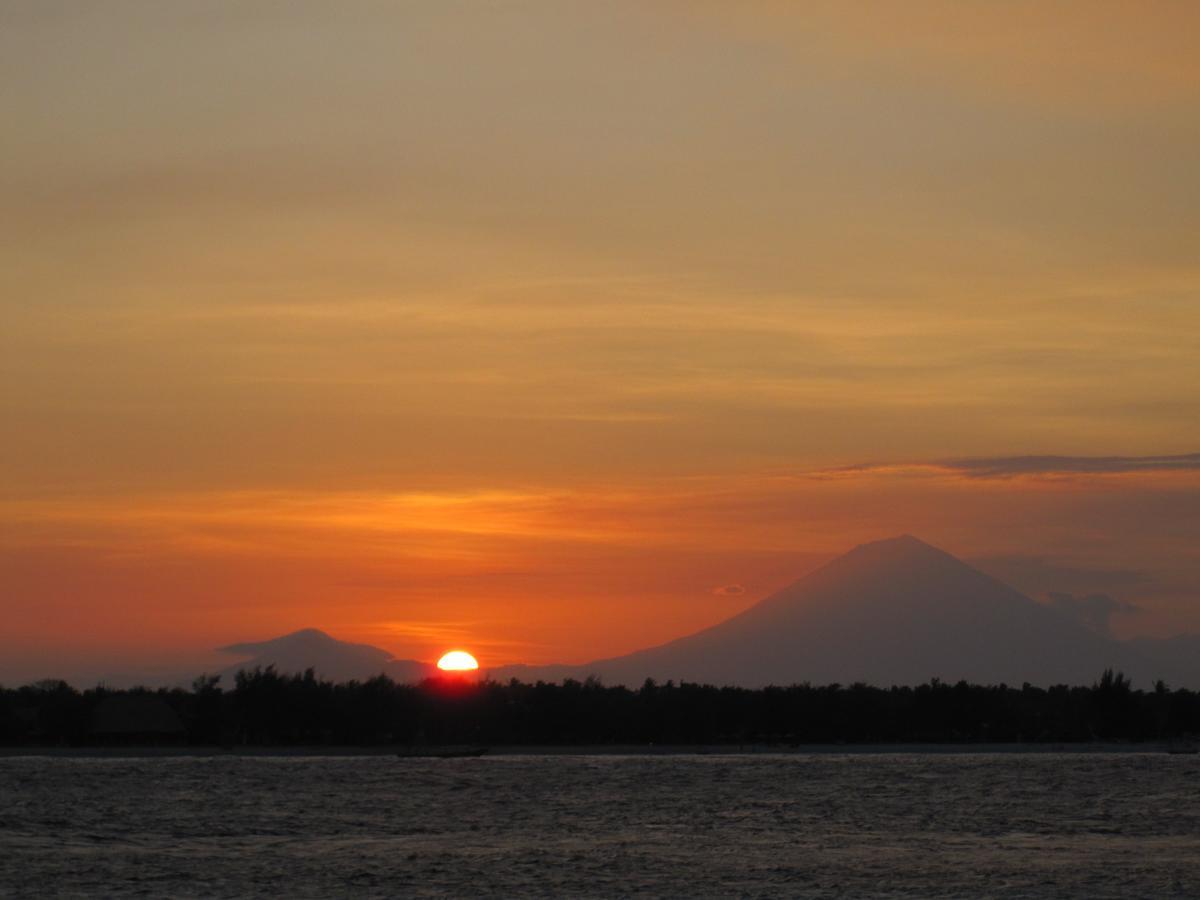 Jepun Bungalows Ilhas Gili Exterior foto