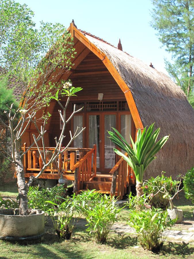 Jepun Bungalows Ilhas Gili Exterior foto