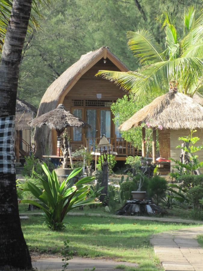 Jepun Bungalows Ilhas Gili Exterior foto