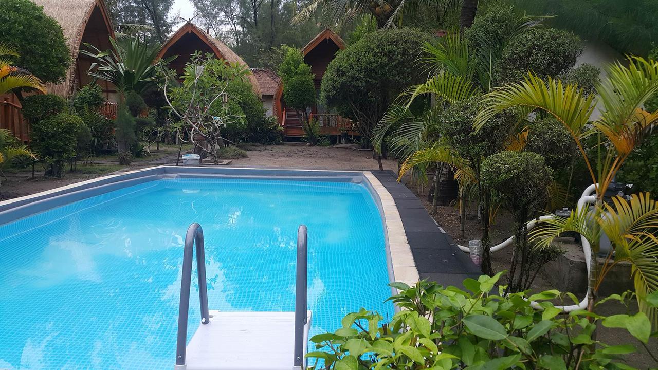 Jepun Bungalows Ilhas Gili Exterior foto