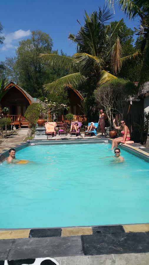 Jepun Bungalows Ilhas Gili Exterior foto