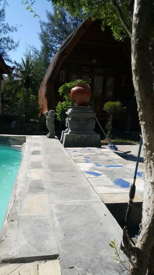 Jepun Bungalows Ilhas Gili Exterior foto