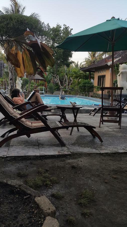 Jepun Bungalows Ilhas Gili Exterior foto