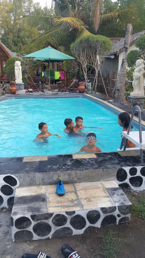 Jepun Bungalows Ilhas Gili Exterior foto